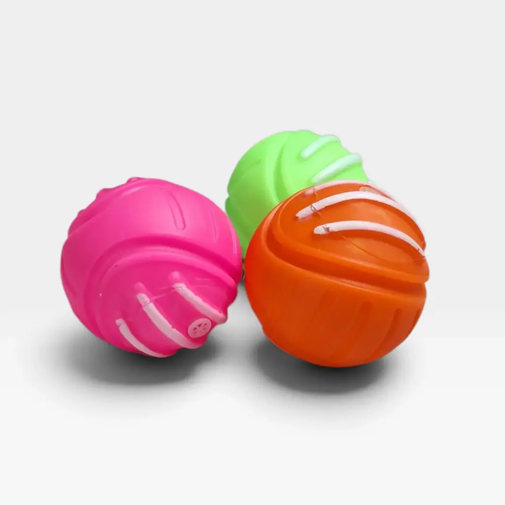PELOTA DE GOMA C/CHIFLE