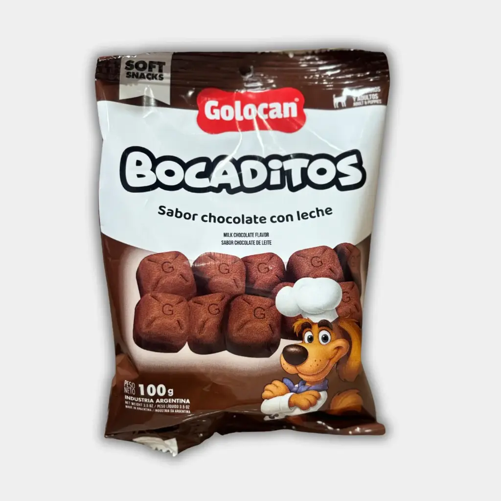 BOCADITOS GOLOCAN CHOCO C/LECHE X100G